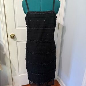 Black gothic core dress size 10